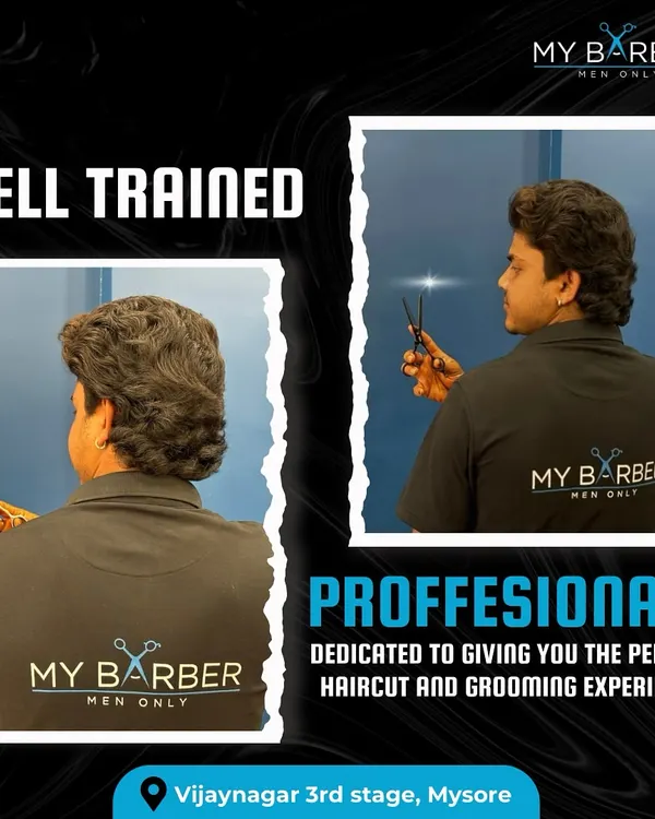 Our team consists of well-trained professionals. Each barber is dedicated to giving you the perfect haircut and a top-tier grooming experience at our Vijayanagar, Mysore salon.
