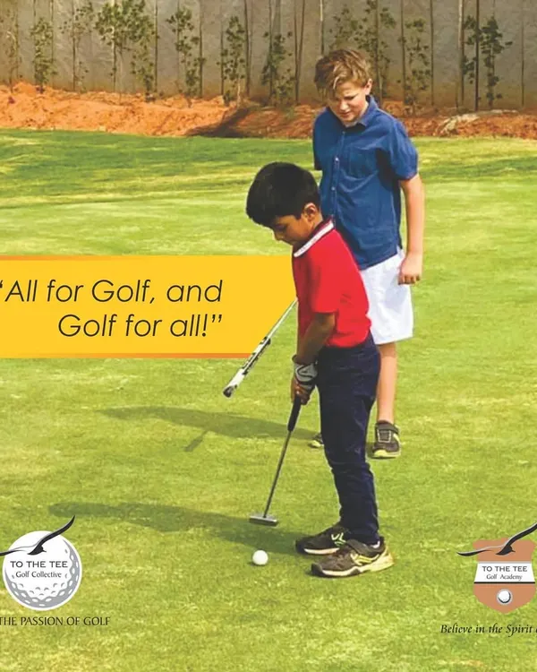 Our motto is "All for Golf, and Golf for all!" We create a supportive and encouraging environment where young players learn from each other during our junior programs.