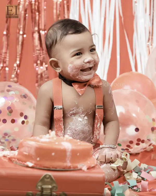 A first birthday cake smash is pure, messy joy. We capture the delightful chaos as your little one explores new tastes and textures, resulting in photos filled with laughter and personality.
