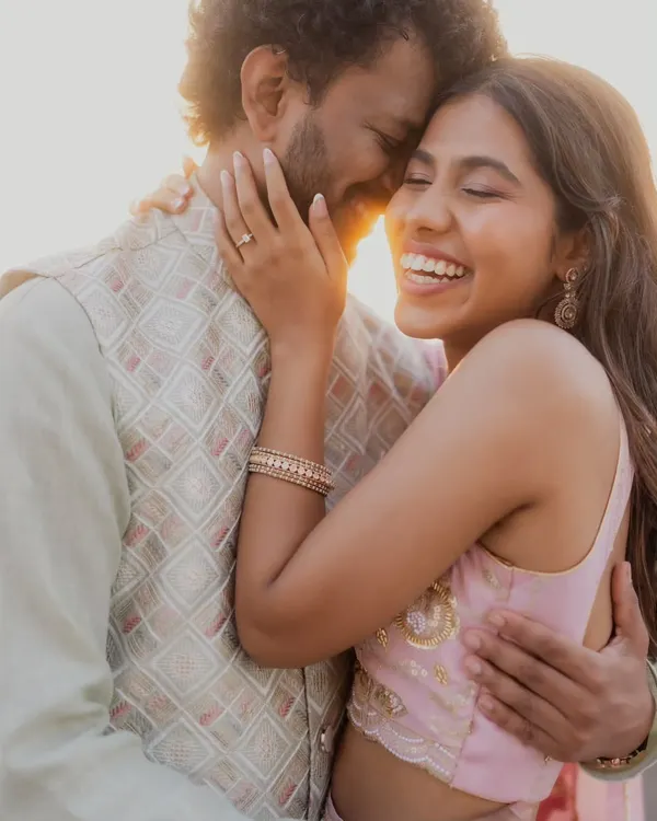 This is what pure, unscripted joy looks like. I live for capturing these golden hour moments, where the light is as warm as the connection between two people. This is the heart of your story.