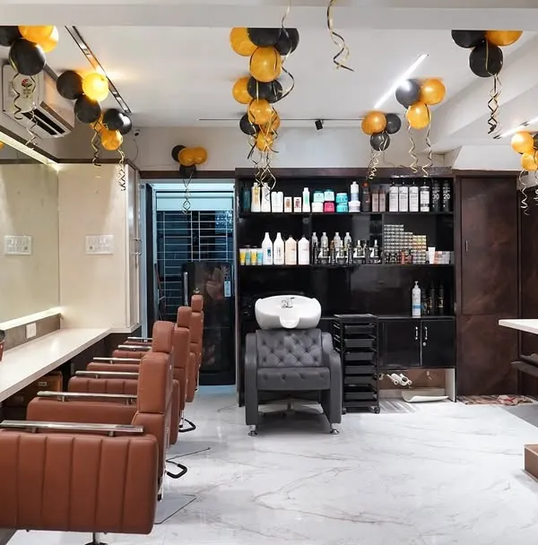 Welcome to our clean, modern, and professional salon space in Mulund. We've designed our studio to be a comfortable and relaxing environment where you can enjoy all our hair, nail, and beauty services.