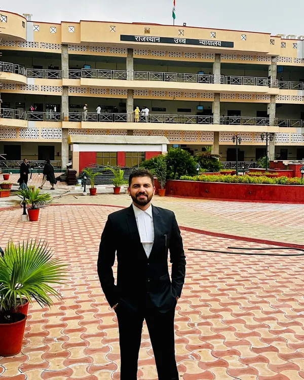 A remarkable day at the Jaipur High Court. I handle cases wherever justice calls, and it's always a pleasure to interact with the legal community in different states.