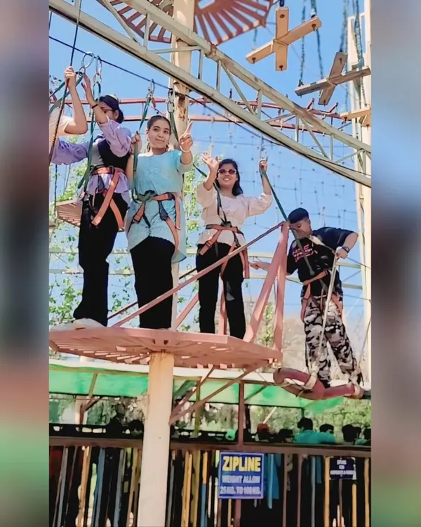 Adventure time for our students during our 2025 one-day outing. Activities like these build confidence and teamwork. We believe in a balanced approach to education, mixing studies with fun and adventure.