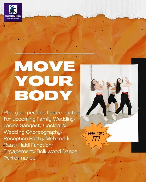 I can help you plan the perfect dance routine for any family function. From a Ladies Sangeet to a Haldi function, I have got you covered.