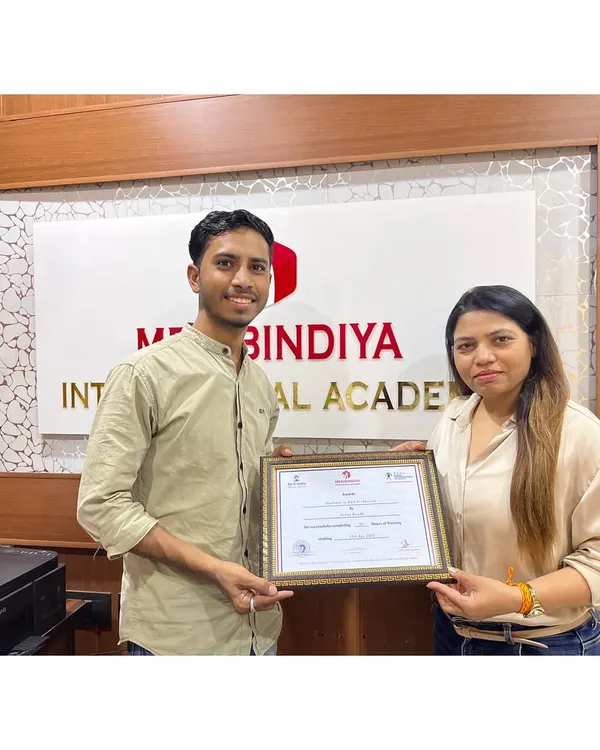 Celebrating another successful graduate on Certificate Day. We are so proud to see our students equipped and ready for their professional careers.