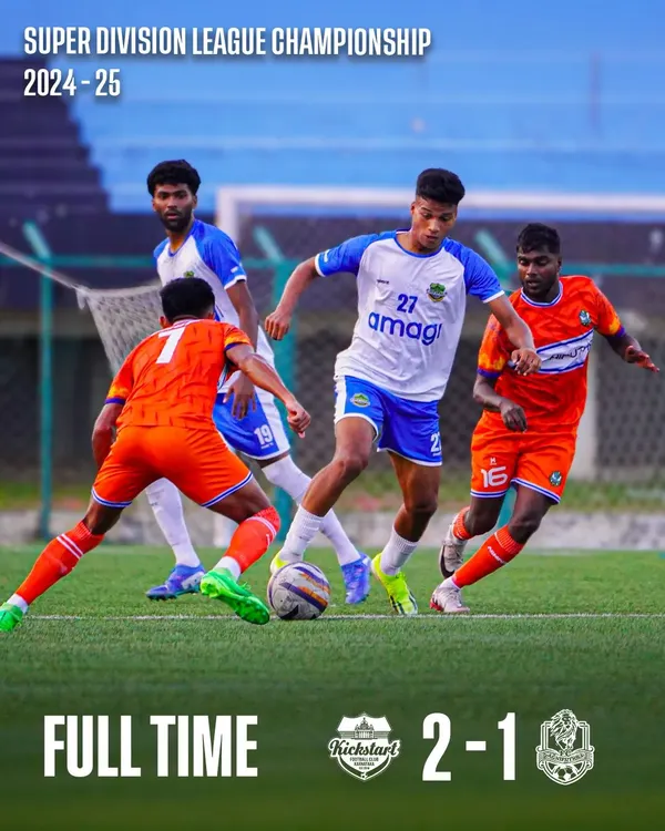 A hard-fought 2-1 comeback victory in the Super Division League. After going down a goal, the team showed immense character and fighting spirit to turn the game around and secure all three points.