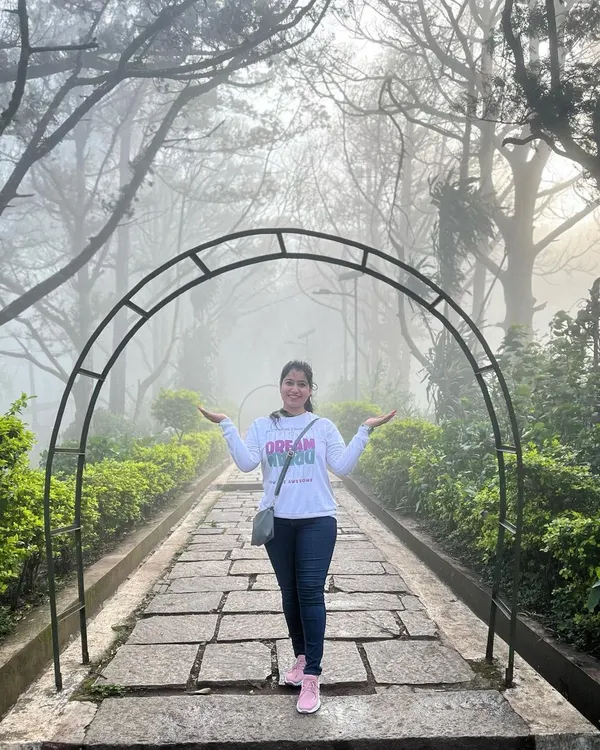 Take me back to the misty mornings at Nandi Hills. Nature is my biggest inspiration, and moments like these remind me to breathe, be present, and find beauty in the world around me.