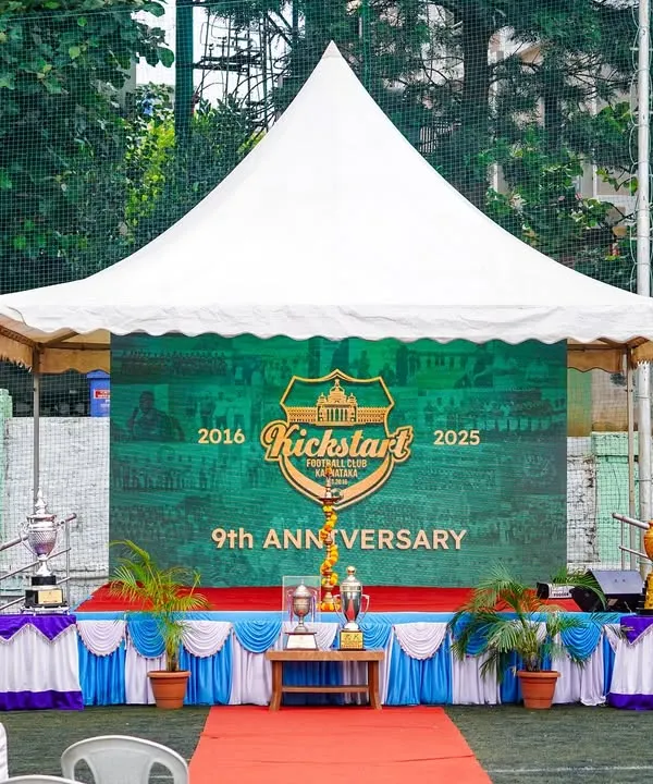 The stage is set to celebrate nine years of Kickstart FC. Our Grand Gala was a tribute to every player, coach, staff member, and supporter who has been part of our journey.