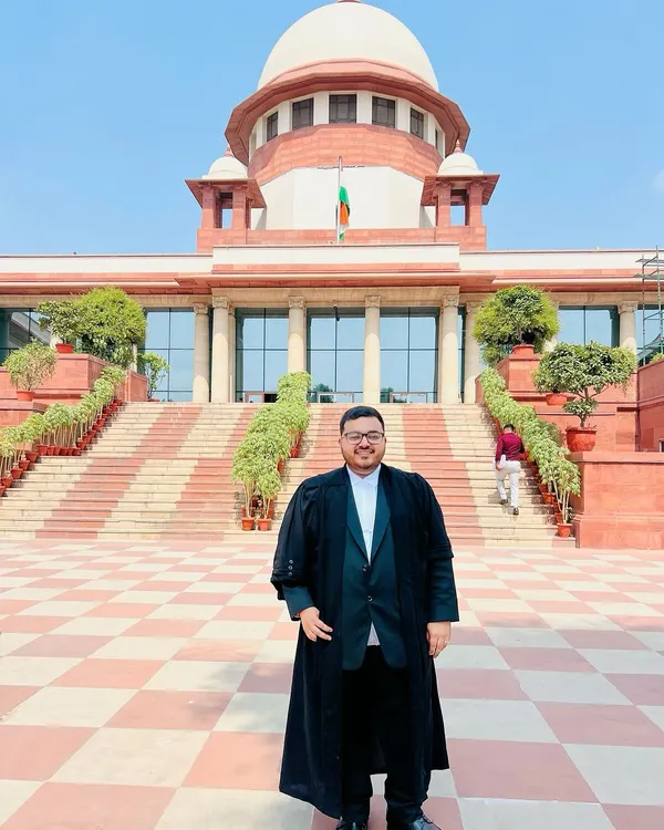 At the Supreme Court of India. I believe in the Winston Churchill quote: "Success is not final; failure is not fatal; It is the courage to continue that counts." This is the mindset I bring to every case.
