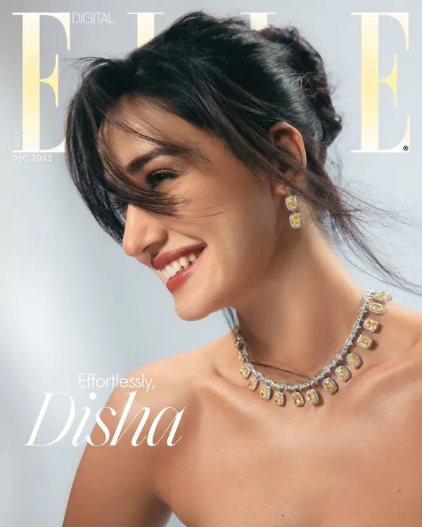 This digital cover for ELLE magazine with Disha Patani is one of my favorites. I aimed for a fresh, joyful, and effortlessly chic makeup look that highlights her natural beauty, perfect for a high-impact photoshoot.