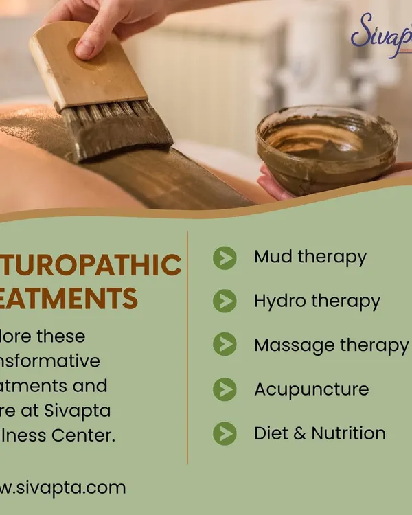 Naturopathy offers a wealth of transformative treatments that harness the healing power of nature. At my center, we provide therapies like mud therapy, hydrotherapy, and acupuncture to detoxify the body and restore its natural balance.