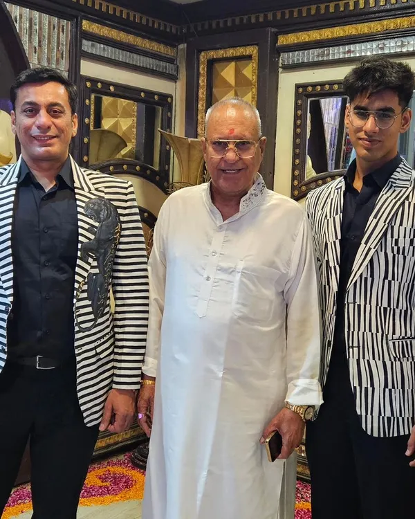 Three generations of Ashok Tailors. From my grandfather to my father, and now to me and my son, tailoring is in our blood. This is the legacy of trust and quality you become a part of when you choose us.