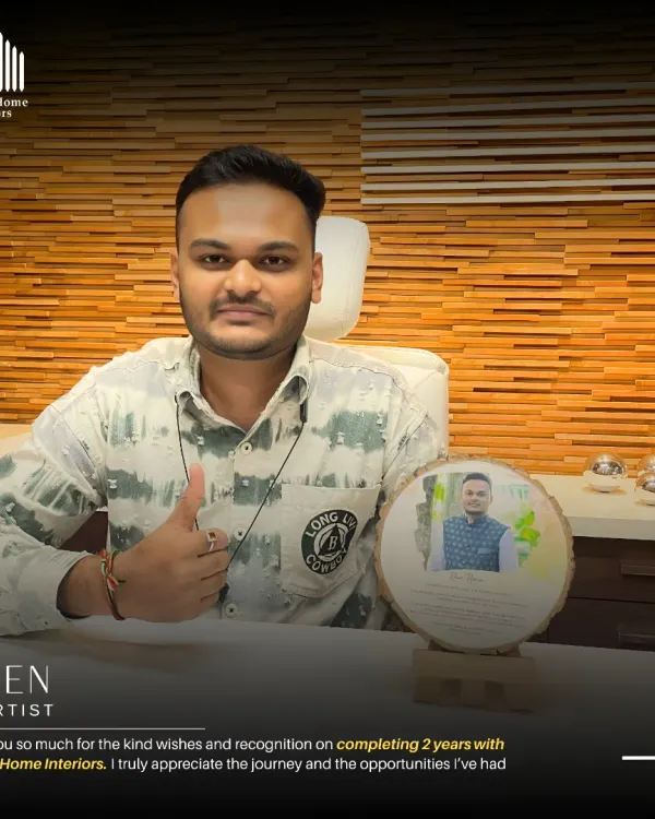 Celebrating Hiren, our talented 3D Artist, on his 2-year work anniversary! His creativity and dedication in creating stunning visualizations are invaluable to our team.