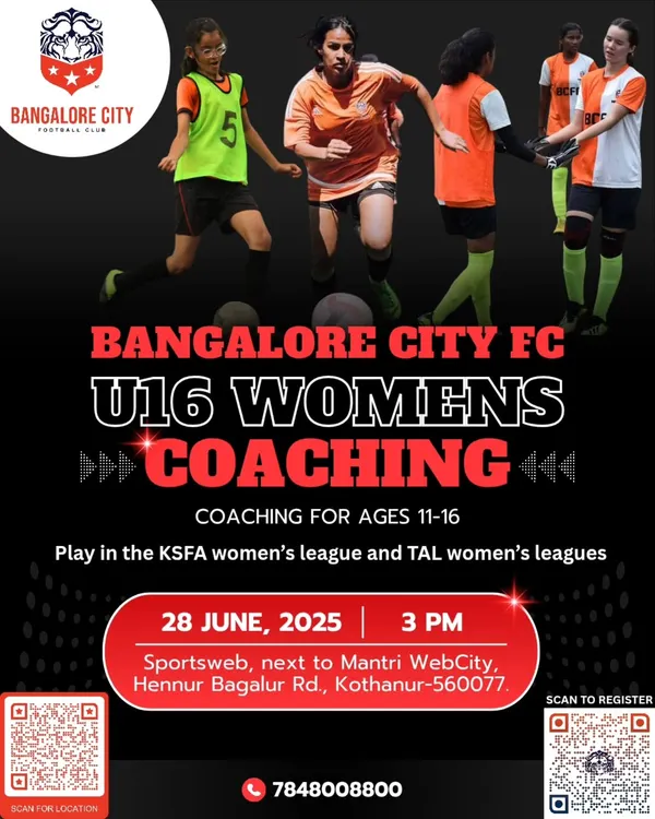 This is your official invitation to join our U16 Women's Coaching program. We've designed this for dedicated female players aged 11 to 16 who want to compete in top local leagues like the KSFA and TAL. All the details for our next session are right here.