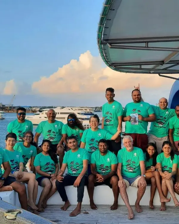 The end of another amazing liveaboard trip with a fantastic group of divers. We love bringing people together to share in the adventure and create lasting memories.