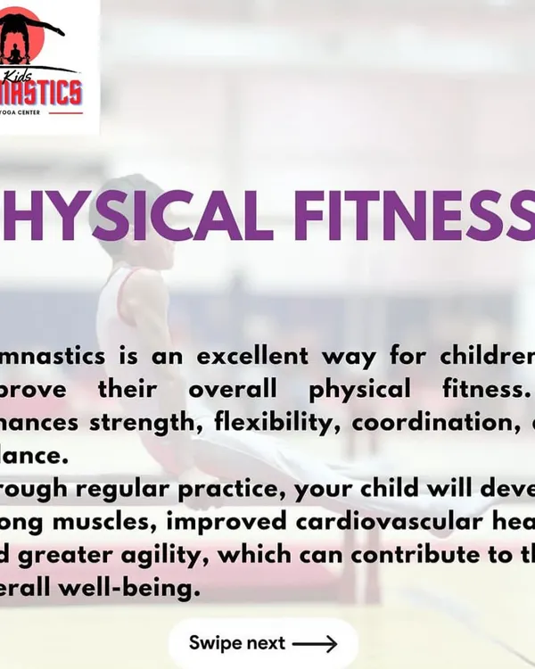 Gymnastics is the foundation for all-round physical fitness. My students develop strong muscles, better cardiovascular health, and greater agility through our structured training programs.