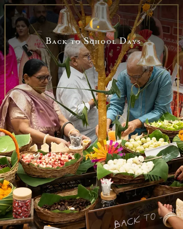 Guests enjoying our "Back to School" counter, filled with tangy and sweet treats that evoke childhood memories. It's a joy to see people of all ages connect over these nostalgic flavours.
