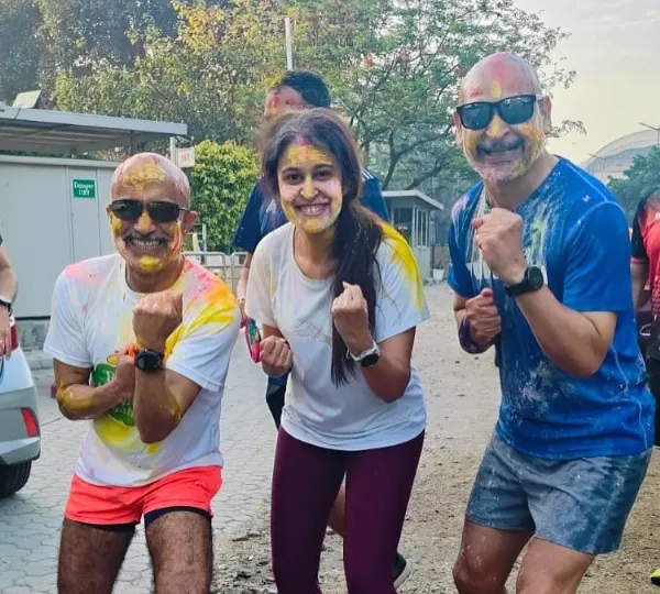 Sweat, colors, and speed. This week was pure fire as we crushed our intervals and then celebrated Holi with a burst of vibrant colors.