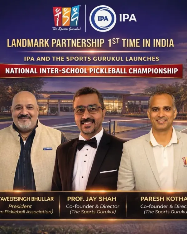 In a landmark move for school sports, we partnered with the Indian Pickleball Association (IPA) to launch the first-ever National Inter-School Pickleball Championship. This initiative introduces a new, exciting sport to students across India.