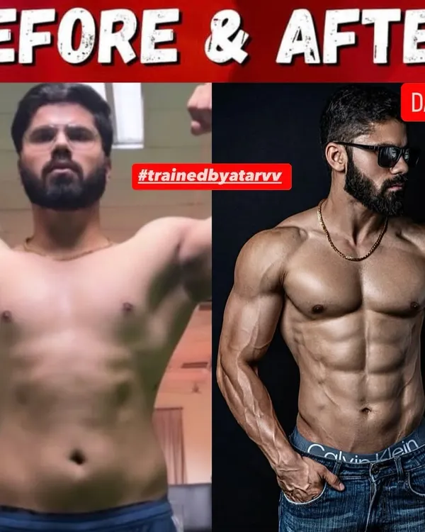 This is what 100 days of focused effort looks like. This client went all in on my body recomposition plan, shedding fat while building a strong, defined physique ready for a professional photoshoot.