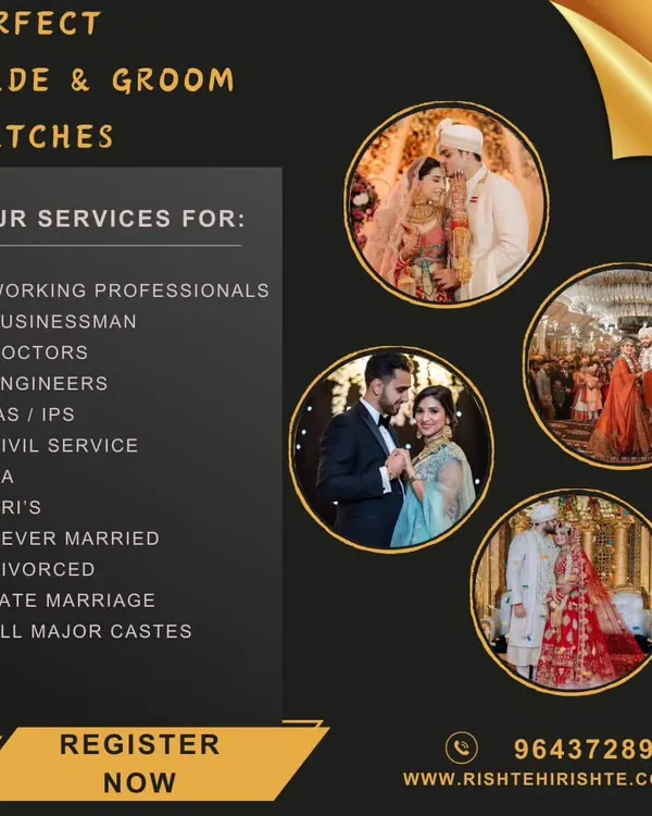 A detailed look at the diverse profiles we cater to. Our services are designed for working professionals, businessmen, doctors, engineers, CAs, NRIs, and those seeking late or second marriages.