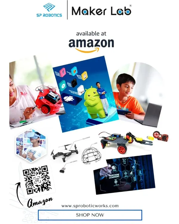 Our proprietary robotics and coding kits are the foundation of our hands-on learning philosophy. Professionally designed and packaged, these kits are also available on Amazon, reflecting their quality and market appeal.