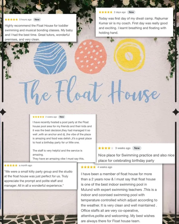 We are so grateful for all the amazing feedback. This collage of reviews highlights what our guests love most: our clean premises, great tutors, fun pool parties, and wonderful staff.