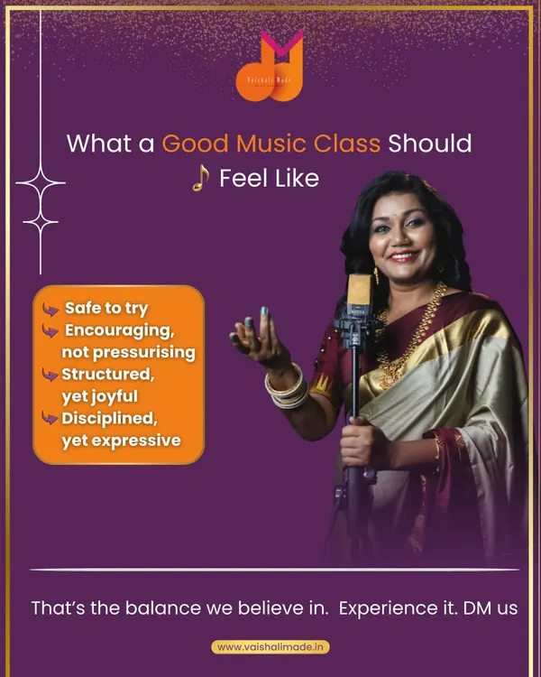 A good music class should feel safe, encouraging, and structured yet joyful. We believe in finding the right balance between discipline and expression, which is the key to real musical growth.