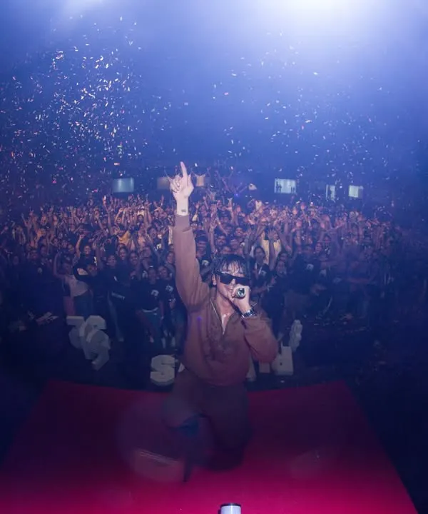 This is my view from the stage. A sea of people, hands in the air, and pure energy. This is what a Neel Chhabra show feels like, and I bring this vibe to every single gig, big or small.