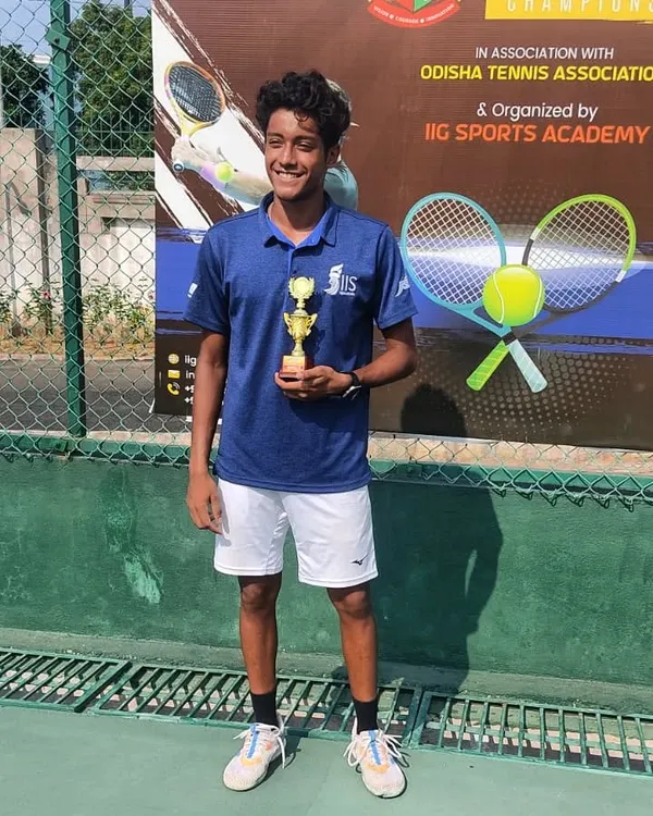 My player Ritabrata after reaching the finals of the All India 1 lakh Men's tournament in Bhubaneswar. This is the level of performance my senior program aims for.