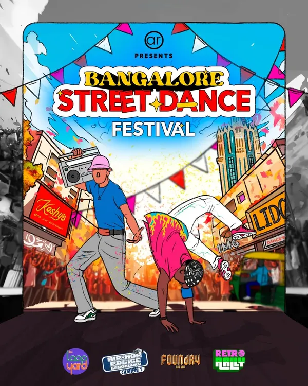 Announcing the Bangalore Street Dance Festival. Get ready for a festival like no other, celebrating movement, rhythm, and culture.