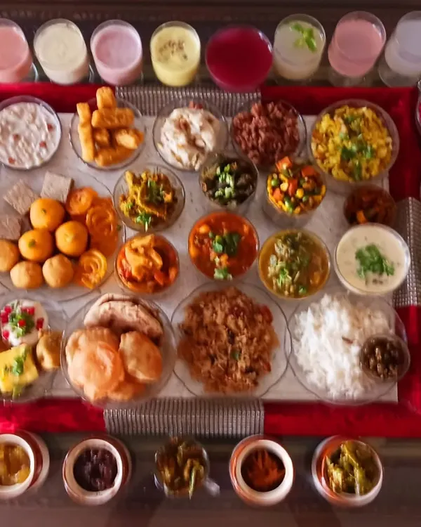 This is my proudest creation: a completely dairy-free Janmashtami 56 Bhog. It’s a testament to my belief that we can honour our traditions with compassion, enjoying every flavour from Shrikhand to Jalebi without any animal suffering.