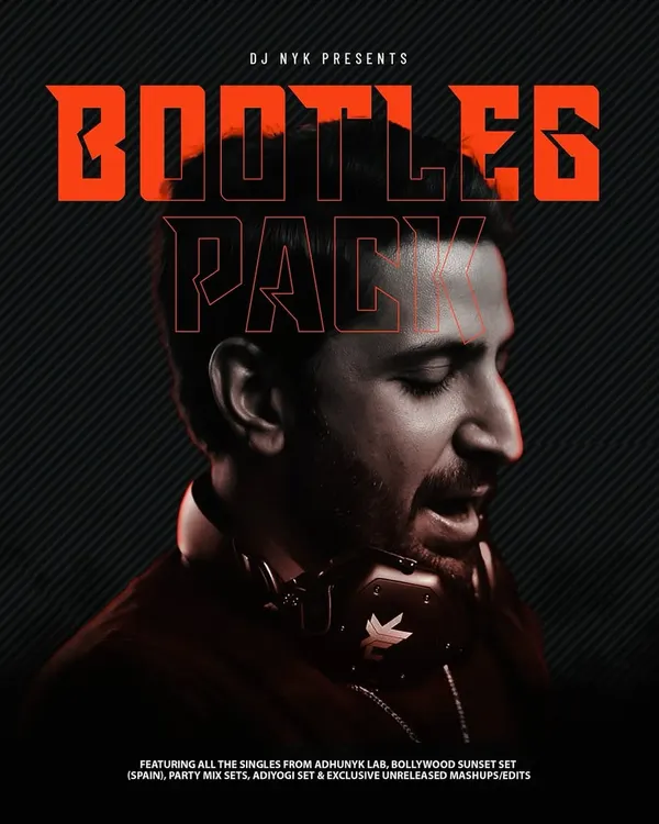 The cover of my Bootleg Pack, which features singles from my YouTube sets and some exclusive, unreleased edits. This is my way of giving back to the community that has supported me since the beginning.