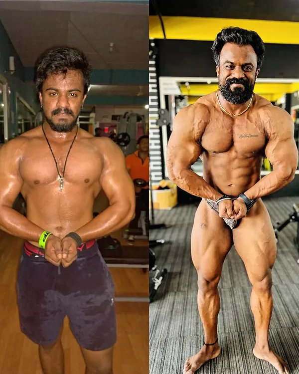 Same person, but a different mindset and a completely different physique. This is my own transformation, showing the journey from being in shape to achieving elite conditioning.