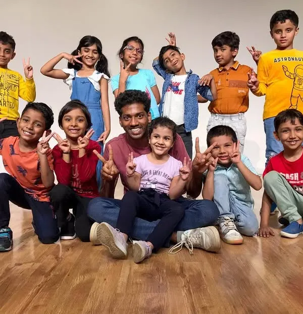 This is what our dance family looks like. A happy group of our students with their instructor after a great session, showcasing the supportive and fun community we build here.