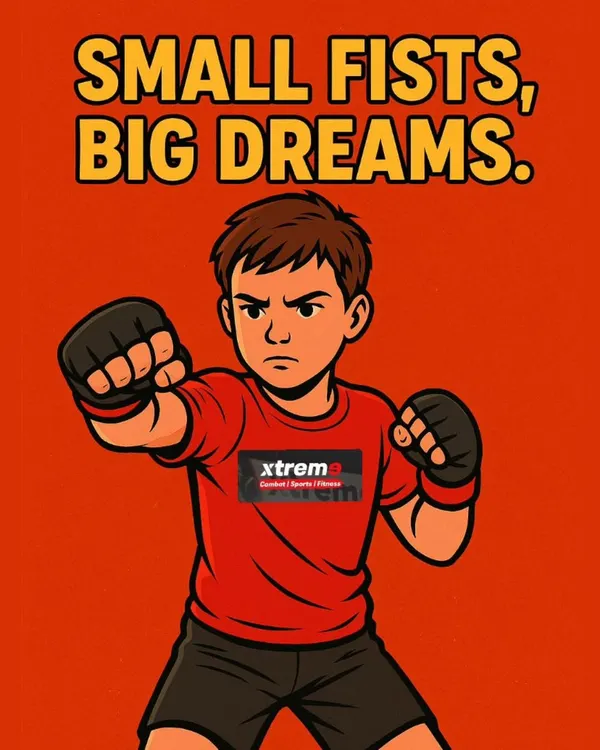 This is our motto: Small Fists, Big Dreams. We believe every child has the potential to be a champion in life, and we provide the training and discipline to help them achieve those dreams.