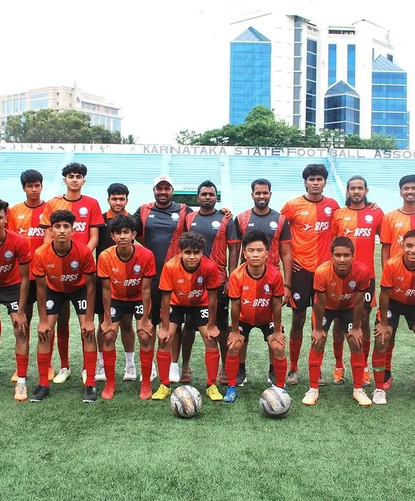 Our U-21 team stands united before their victorious first match in the KSFA Youth Premier League 2024. A 2-1 win that set the tone for the season.