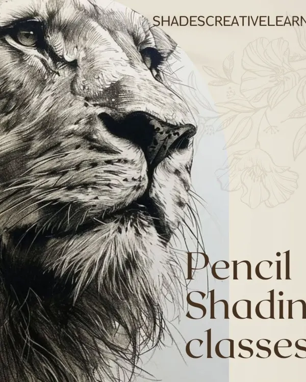 This realistic lion, rendered with detailed pencil shading, showcases the level of artistry you can achieve in our classes. We guide you through advanced techniques to create depth, texture, and life in your drawings.