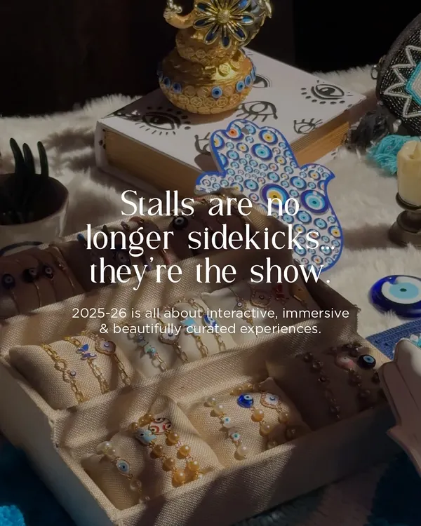 Stalls are no longer sidekicks, they're the show. We believe in creating interactive, immersive, and beautifully curated experiences that become a highlight of the celebration.