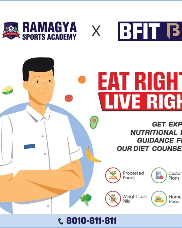 Eat Right, Live Right. Through our collaboration with BFIT, we offer expert nutritional guidance from our diet counselor. Get customized, home-cooked meal plans and say goodbye to processed foods and weight loss pills.
