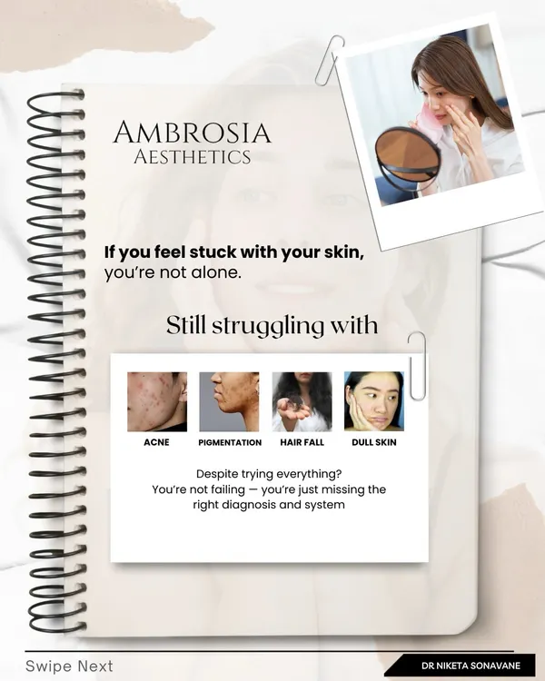 If you feel stuck with your skin, you are not alone. Often, the issue isn't a lack of effort but the absence of the right diagnosis and a system that works for you.