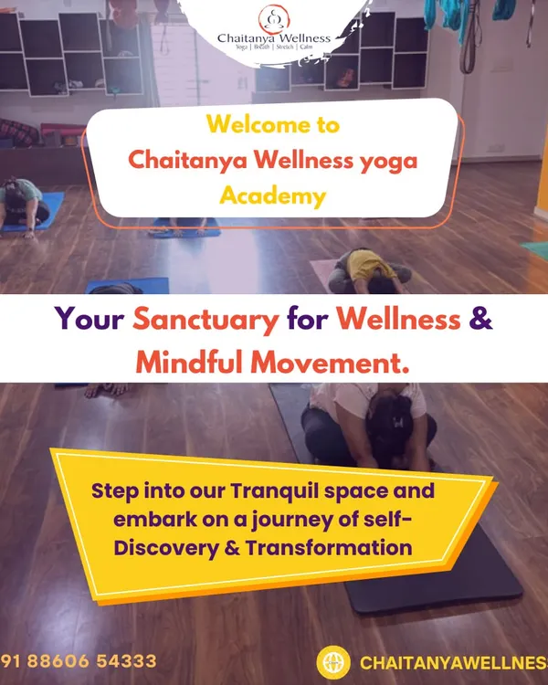Welcome to Chaitanya Wellness Yoga Academy, your sanctuary for wellness and mindful movement. Step into our tranquil space and embark on a journey of self-discovery.