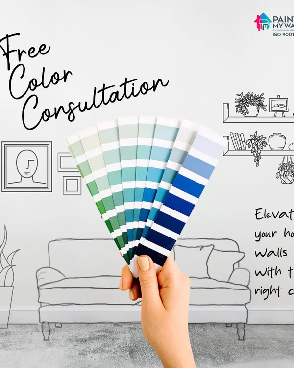 Elevate your home walls with the right colors. My free color consultation service is designed to help you unlock the perfect palette. My expert designers are ready to bring vibrancy and style to every room.