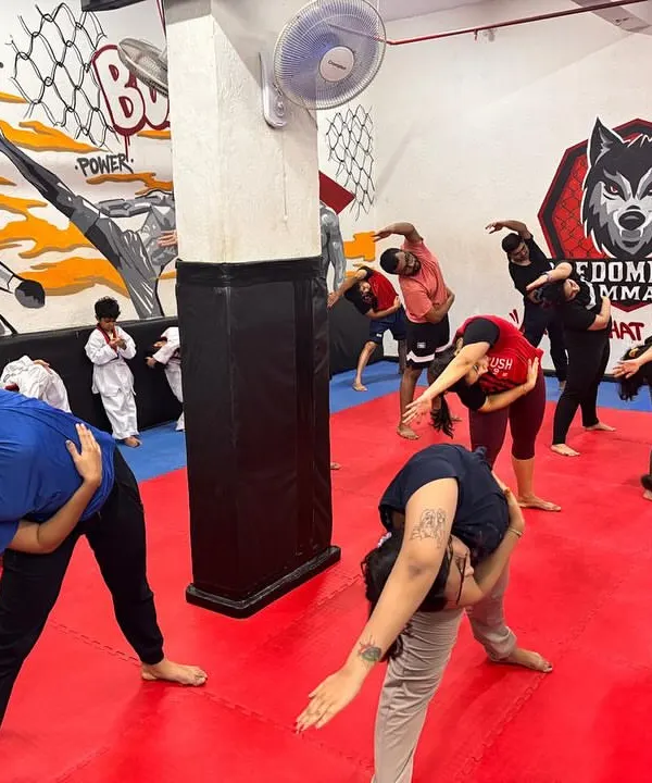 Our MMA and Zumba fusion classes offer the best of both worlds: strength and endurance from martial arts, plus cardio and fun from dance.