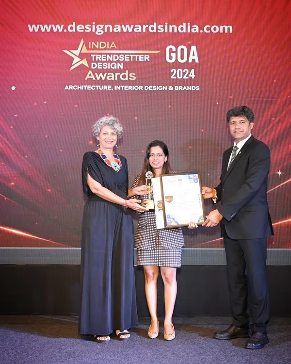 I am honored to have received the "Creative and Futuristic Interior Design Firm of the Year 2024" award. This recognition fuels my passion for innovation and excellence in design.