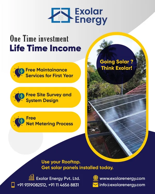 Turn your rooftop into an income-generating asset. This graphic explains how a single investment in solar can provide a lifetime of savings, and we help you start strong with free initial services like maintenance and system design.