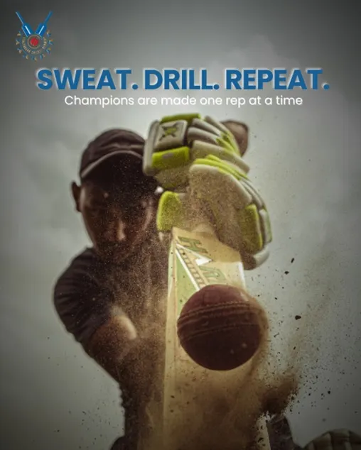 This graphic is the essence of our academy. We believe champions are made one rep at a time through relentless hard work and unwavering discipline.