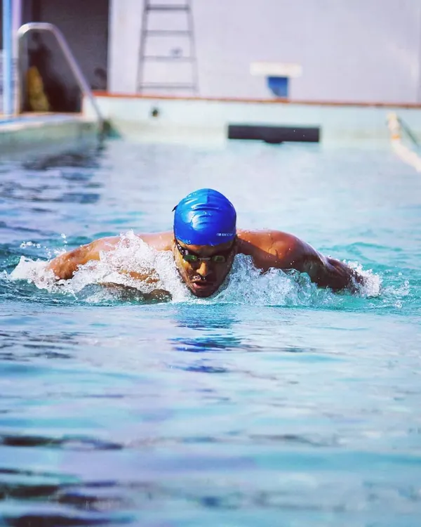 This is where I feel most alive. Perfecting the butterfly stroke is about power and grace, something I work on with every single one of my competitive swimmers.