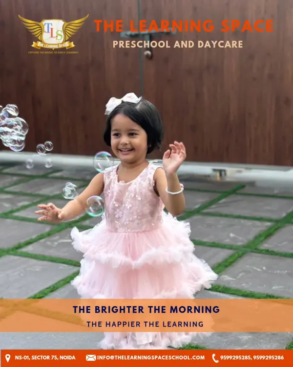 The brightest mornings lead to the happiest learning. I believe that starting the day with bubbles and laughter sparks a child's energy and curiosity, setting the stage for a day of wonderful discovery and play.