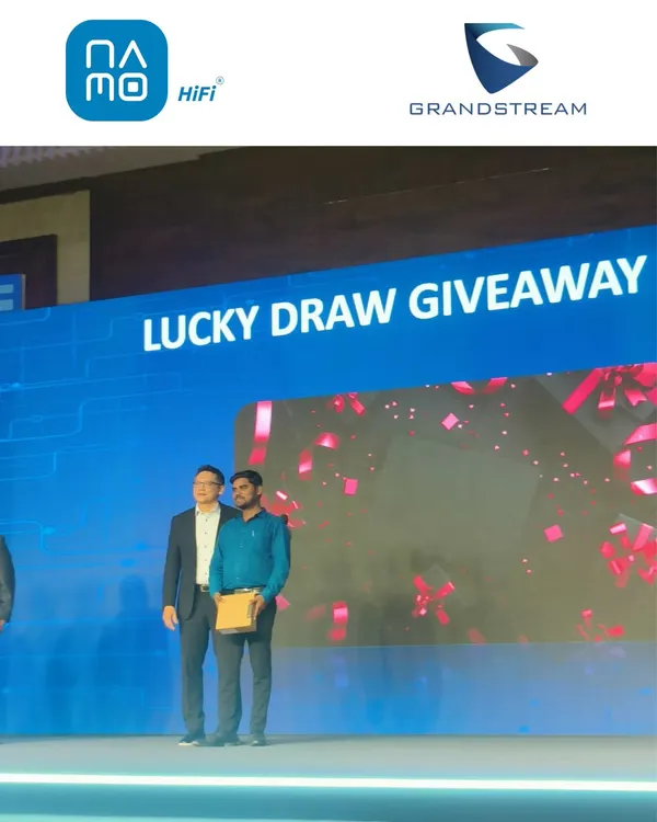 Our commitment to cutting-edge technology was recognized at the Grandstream Bengaluru Partner Conference, where we won the first Wi-Fi 7 Access Point in India. This enables us to build robust, future-proof Wi-Fi 6/7 networks for businesses requiring high-speed connectivity.